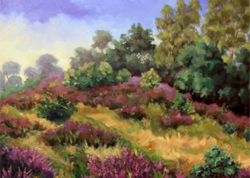 La colline aux bruyères
